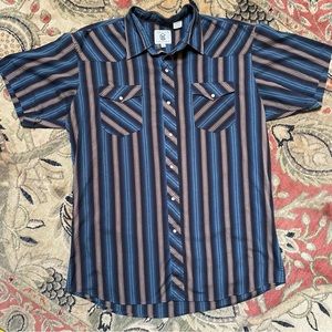 VINTAGE Western button down shirt 🔥